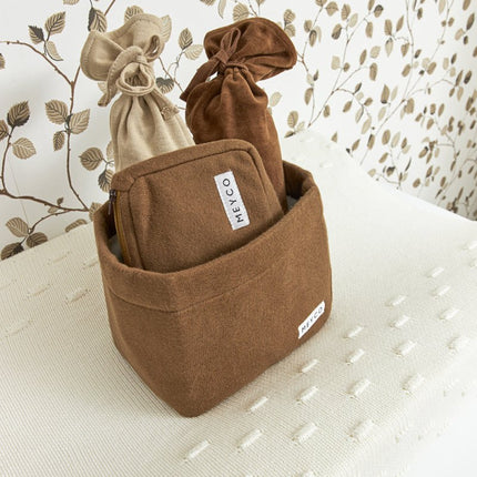 Meyco Kruikenzak Velvet Chocolate - Meyco - Babywinkel - 4054703518191