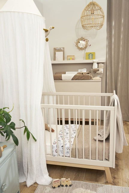 Meyco Ledikantlaken Animal/Uni 2 - Pack White 100X150cm koop je bij Babywinkel