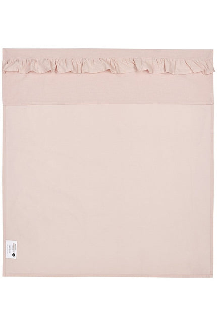 Meyco Ledikantlaken Ruffle Soft Pink koop je bij Babywinkel