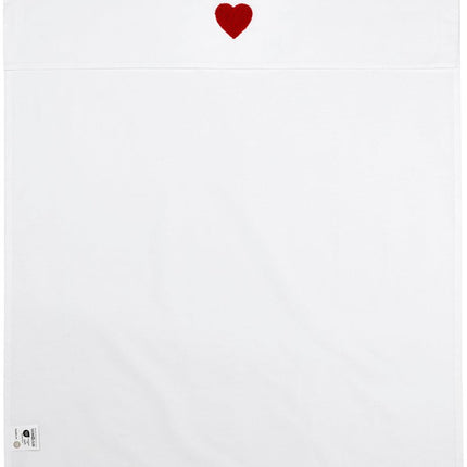 Meyco Ledikantlaken Sweet Heart Red 100X150cm - Meyco - Babywinkel - 4054703625929