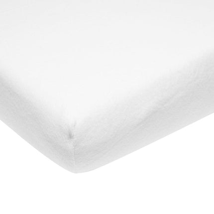 Meyco Molton Hoeslaken Stretch Wit 70x140/150 cm - Meyco - Babywinkel - 4054703565904
