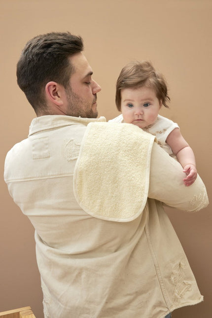 Meyco Monddoekje Schoudermodel 3St Basic Badstof Soft Mint Soft Yellow Light Blue - Meyco - Babywinkel - 4054703614121