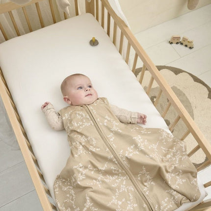Meyco Slaapzak Baby Branches Heupdysplasie Sand - Meyco - Babywinkel - 4054703546316