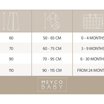 Meyco Slaapzak Baby Offwhite - Meyco - Babywinkel - 4054703460360