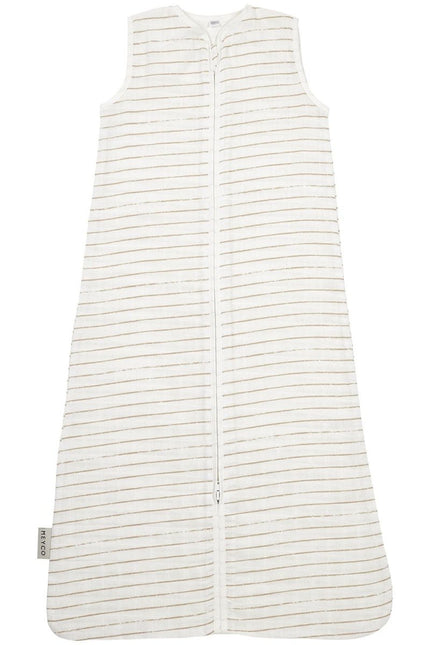 Meyco Slaapzak Baby Stripe Hydrofiel Sand - Meyco - Babywinkel - 4054703194319