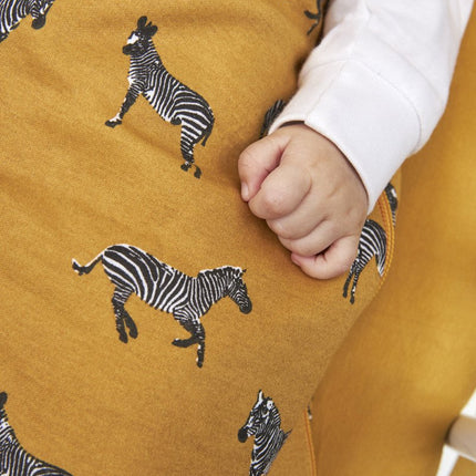 Meyco Slaapzak Baby Winter Rond Zebra Animal Honey Gold - Meyco - Babywinkel - 4054703251418
