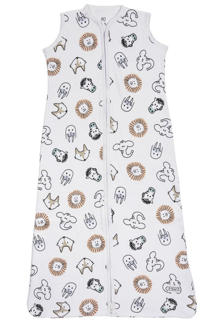 Meyco Slaapzak Baby Zomer Animal Met Rits - Meyco - Babywinkel - 4054703000566