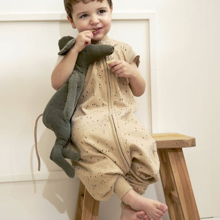 Meyco Slaapzak Baby Zomer Jumper Toffee Melange - Meyco - Babywinkel - 4054703236446