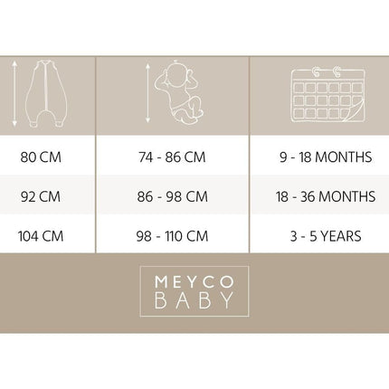 Meyco Slaapzak Baby Zomer Jumper Toffee Melange - Meyco - Babywinkel - 4054703236446