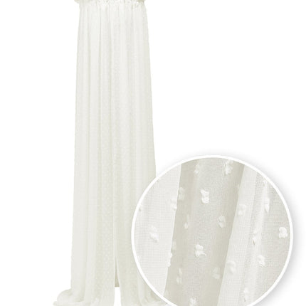 Meyco Sluier Ledikant Plume Offwhite - Meyco - Babywinkel - 4054703991918