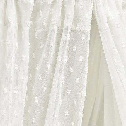 Meyco Sluier Ledikant Plume Offwhite - Meyco - Babywinkel - 4054703991918