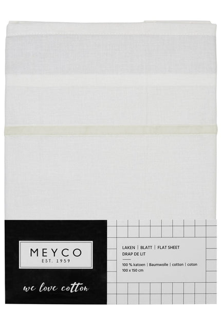Meyco Wieglaken Bies Velvet Offwhite koop je bij Babywinkel