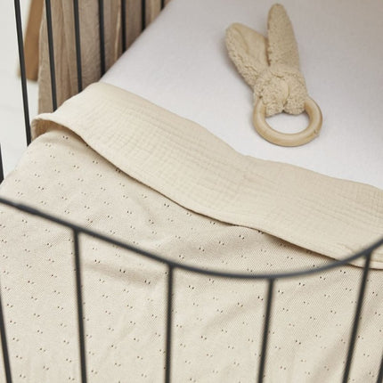 Meyco Wieglaken Soft Sand 75X100cm - Meyco - Babywinkel - 4054703164619