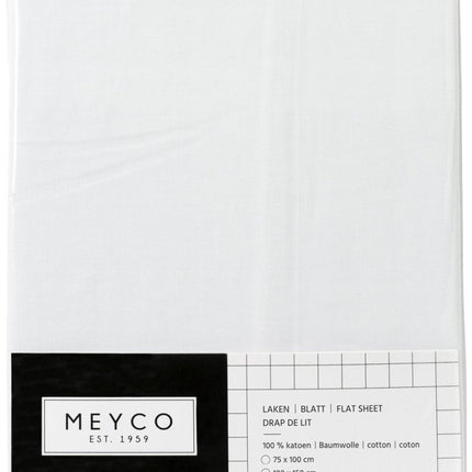 Meyco Wieglaken Wit - Meyco - Babywinkel - 4054703413991