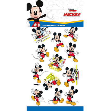 Mickey Mouse Nep Tattoos - Babywinkel - 8718819315278