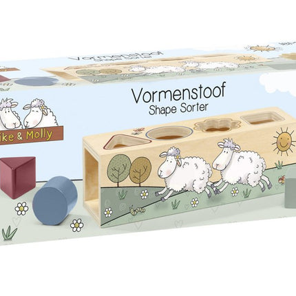 Mike & Molly Vormenstoof Hout - Babywinkel - 8714274960343