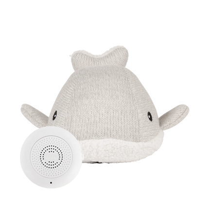 Moby (grey) - Rechargeable heartbeat comforter - Babywinkel - 8720726529396