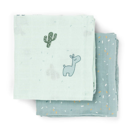 Monddoekjes 2 - pack Lalee Blue koop je bij Babywinkel