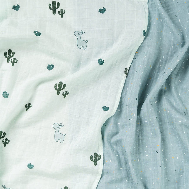 Monddoekjes 2 - pack Lalee Blue koop je bij Babywinkel