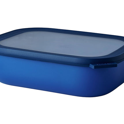 Multikom Cirqula rechthoekig 2000 ml - Vivid blue koop je bij Babywinkel