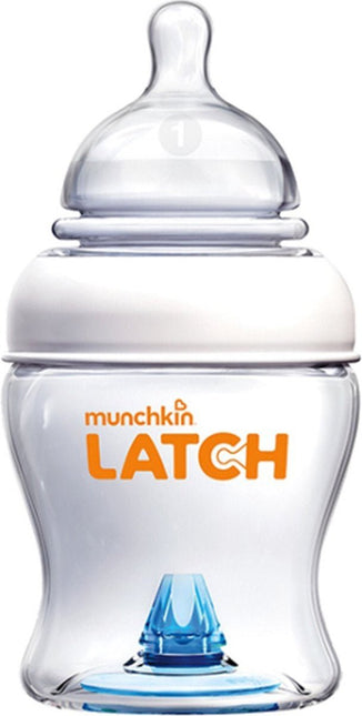 Munchkin Babyfles 3 Delig Latch Zuigfles 120ml - Munchkin - Babywinkel - 5019090116244