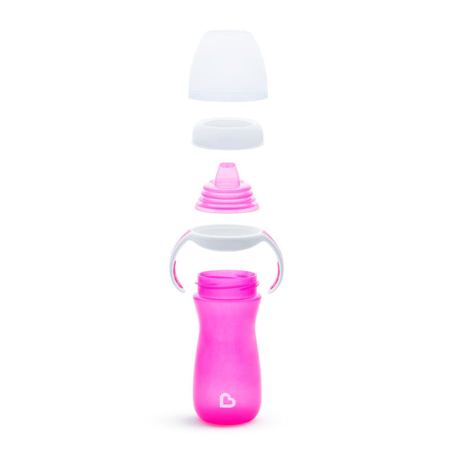 Munchkin Kinderbeker Gentle Transition Pink 296ml - Munchkin - Babywinkel - 5019090518291