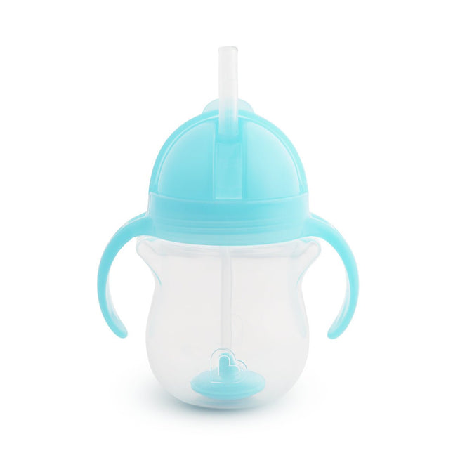 Munchkin Rietjesbeker Blue 207 ml - Munchkin - Babywinkel - 5019090122573