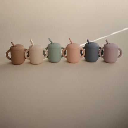 <tc>Mushie</tc> Vaso de paja Narciso pálido