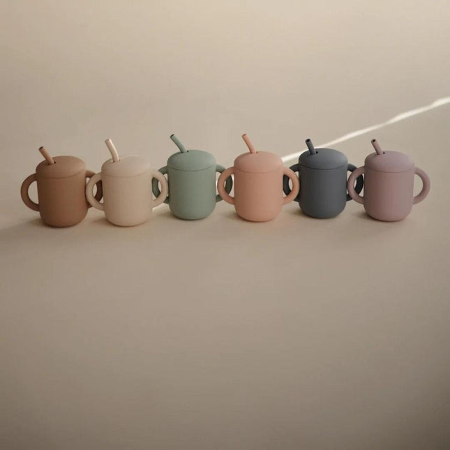 <tc>Mushie</tc> Vaso de paja Narciso pálido