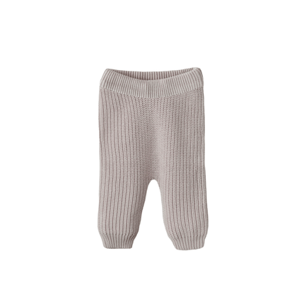 Mushie Baby Broekje Chunky Knit Beige - Mushie - Babywinkel - 810052468471