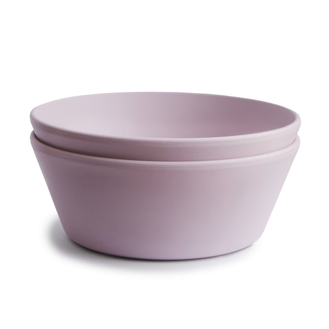 Mushie Baby Kom Rond Soft Lilac 2st - Mushie - Babywinkel - 810052465753