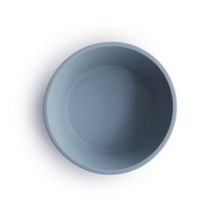 Mushie Baby Kom Siliconen Powder Blue - Mushie - Babywinkel - 810052464329