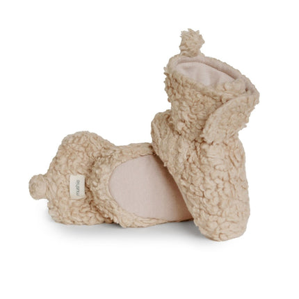 Mushie Baby Schoentjes Oatmeal - Mushie - Babywinkel - 810052467627