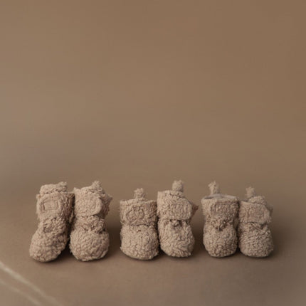 Mushie Baby Schoentjes Oatmeal - Mushie - Babywinkel - 810052467627