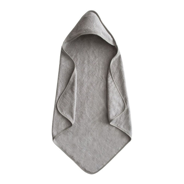 Mushie Badcape Baby Gray koop je bij Babywinkel