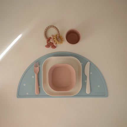 MUSHIE - CUTLERY SET - Blush - Mushie - Babywinkel - 840355800586