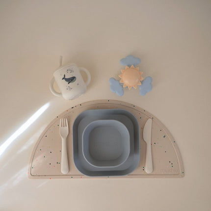 MUSHIE - CUTLERY SET - Ivory - Mushie - Babywinkel - 840355800579