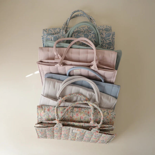 Mushie Draagbare Luier Organizer Roman Green koop je bij Babywinkel