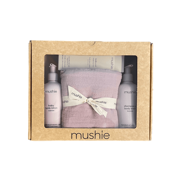 Mushie Giftbox Skin Care Lavender 4 Delig koop je bij Babywinkel