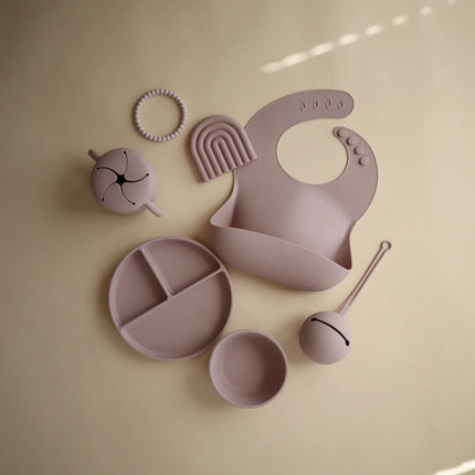 Mushie Snackbakje Soft Lilac - Babywinkel - 810052464367