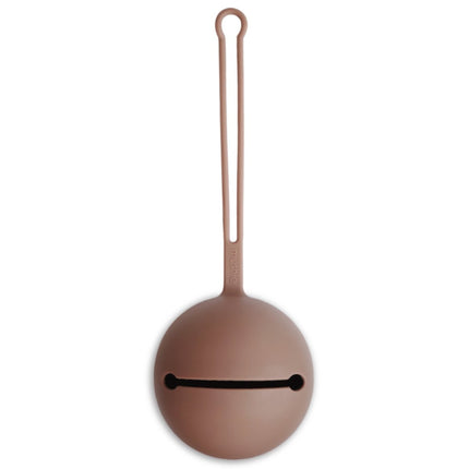 Mushie Speenhouder Silicone Cloudy Mauve - Mushie - Babywinkel - 810052460154