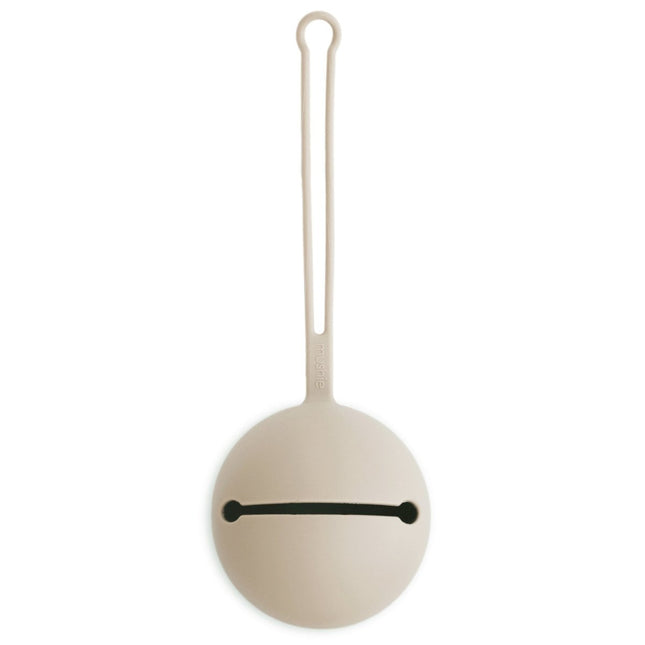 Mushie Speenhouder Silicone Shifting Sand - Mushie - Babywinkel - 810052461328