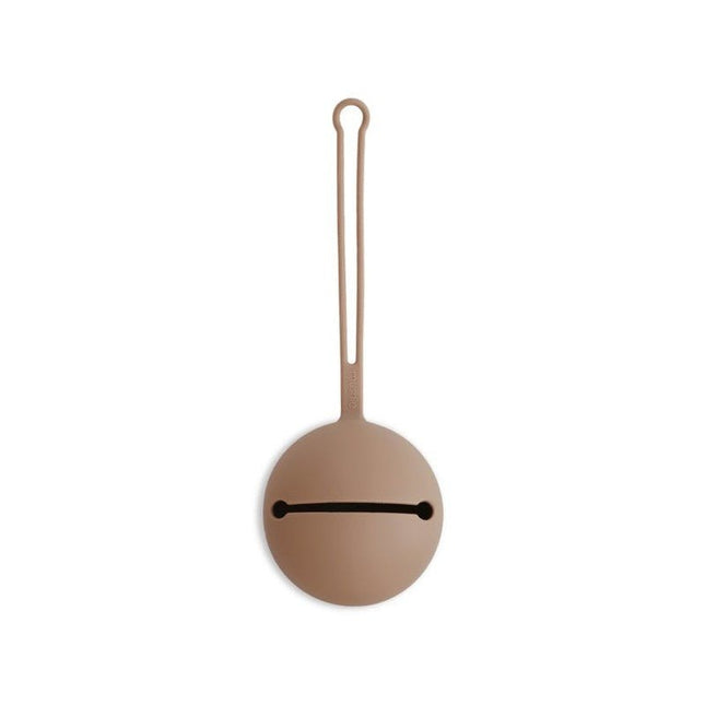 Mushie Speenhouder Siliconen Natural - Mushie - Babywinkel - 810052460147