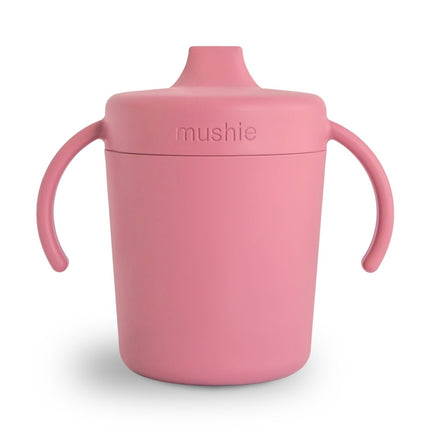 Mushie Training Sippy Cup Dusty Rose koop je bij Babywinkel