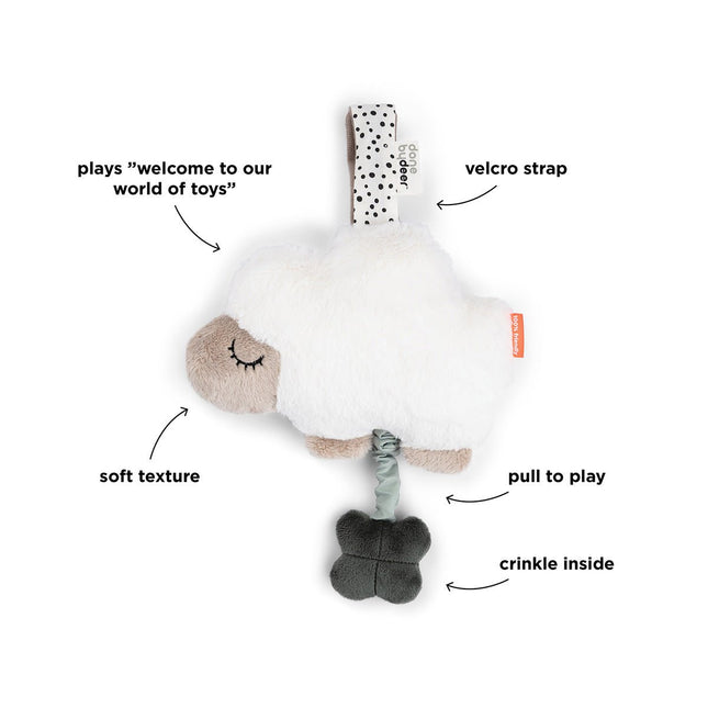 Done by Deer Muziekhanger Baby Sheepy koop je bij Babywinkel