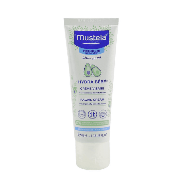 Mustela Babycreme Gezicht 40ml koop je bij Babywinkel