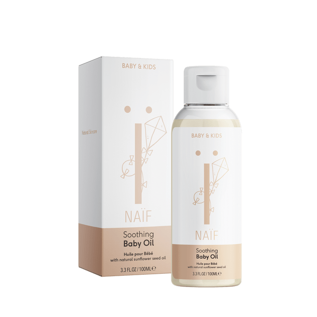 Naif Babyolie Verzachtend 100ml koop je bij Babywinkel