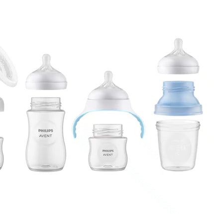 Natural 3.0 starterset 5x fles Glas - Babywinkel - 8710103990734