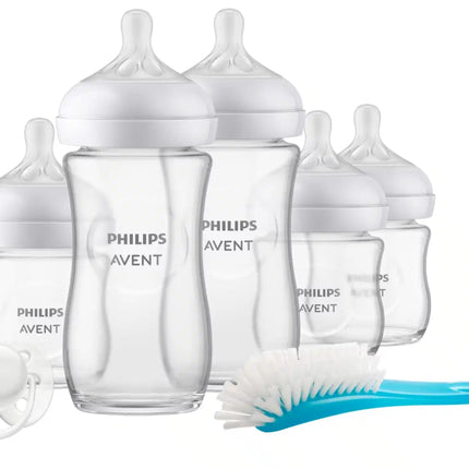 Natural 3.0 starterset 5x fles Glas - Babywinkel - 8710103990734