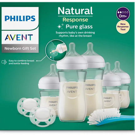 Natural 3.0 starterset 5x fles Glas - Babywinkel - 8710103990734